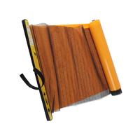 KIMISS Pedana Scorrevole per Esercizi per Allenamento Pedana Scorrevole per Allenamento per Esercizi per Interni Ed Esterni Fitness Equilibrio di Velocità Arancione Stile Basic 2 Metri