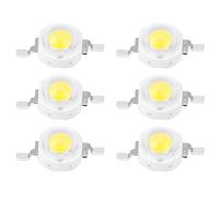 KIMISS Perle a LED SMD Ad Alta Potenza 1W per Apparecchi di Illuminazione Fai -da -te 100 Pezzi a LED Caldi con luminosità di 100-110 Libbre, Lunga Durata della Vita, Dissipazione del Calore in