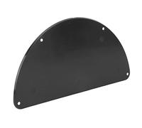 KIMISS Piastra di Copertura della cavità della Chitarra, Copertura Posteriore in Plastica Nera con 4 Fori per Battipenna per Basso - Leggera e Resistente Ai Graffi