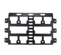 KIMISS Piastra di Montaggio per Cassette degli Attrezzi - Base per Montaggio a Parete/pavimento in Acciaio Al Carbonio per Carichi Pesanti 25,94x14,06x0,6 Pollici