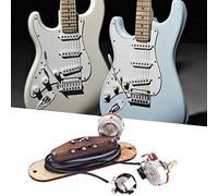 KIMISS Pickup per Chitarra Cigar Box a 3 Corde con 3 Poli per Professionisti e Dilettanti - Miglioratore del Suono Elettrico in Rame Alnico di Alta qualità