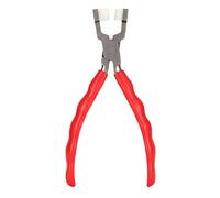 KIMISS Pinze in Nylon per la Creazione di Gioielli - Design a Doppia Ganascia Piatta e Rotonda, Strumento Che Non Rovina i Progetti di Modellatura di Fili e Perline (Tipo D)