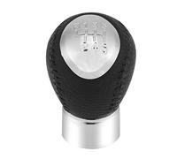 KIMISS Pomello cambio 6 velocità, testa del pomello del cambio per auto a 6 marce per 3 5 6 (plastica ABS + pelle PU)