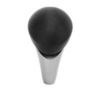 KIMISS Pomello del in Gomma Maniglia della Leva del Testa di Ricambio per Modelli 2006-2011 - OE 54130 SNA A81, Elegante Design Nero e Argento