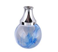 KIMISS Pomello del Stile Racing con 3 Adattatori Testa del a Forma di Sfera Rotonda per Veicoli con Automatico Manuale - Pomello del con Sfera Rotonda Bianco Puro Adatto Alla Maggior Parte dei (BLUE)