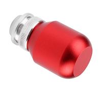 KIMISS Pomello del Universale per Manuale - Pomello per Auto Leva del - Alta compatibilità Riscritto (rosso)