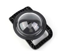 KIMISS Porta Dome Grandangolare a 180° per 9 Black e 10 - Custodia Impermeabile con Doppia Maniglia