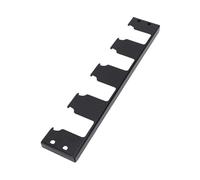 KIMISS Portabatterie a 4 Slot per di imballaggio: Comodo Stoccaggio Laterale con Morsetti per Guide Angolari