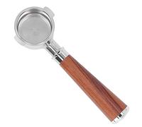 KIMISS Portafiltro per caffè Senza Fondo da 51 Mm con 2 Orecchie per ECO310 - Manico per caffè in Acciaio Inossidabile per Estrazione e Sapore Migliorati (#1)