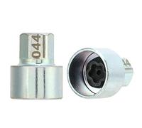KIMISS Presa Antifurto Lugnut, Bullone Mozzo, Chiave di Blocco Ruota Sostituzione Presa Antifurto Lugnut per 1 3 5 6 7Series X1 X2 X3 X4 X5 X6 Z4 052 (044)