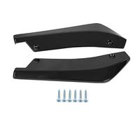 KIMISS Protezione per paraurti, 2 Pezzi Universal Car Rear Paraurti Lip Spoiler Canard Anti-Crash Diffusore Angolo Splitter Protector Wrap Angle Splitter//labio trasero universal