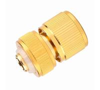 KIMISS Raccordi per Tubi da Giardino a Connessione Rapida - Adattatore G1/2 per un Facile Collegamento del Tubo dell'acqua, Lega di Alluminio Resistente