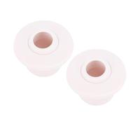 KIMISS Raccordo per Getto Spa da 2 Pezzi | Ugello a Getto per Bulbo Oculare per Piscina Idromassaggio in PVC da 20 Mm di Diametro per Tubo da 40 Mm | Comfort Migliorato e Installazione Semplice