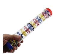 KIMISS Rainmaker Giocattolo con Bastone della Pioggia per - Musica E su Shaker Rattle Tube, Effetti Sonori Simulati della Pioggia per Asilo E Bambini Piccoli, Strumento Multiuso in Plastica (3