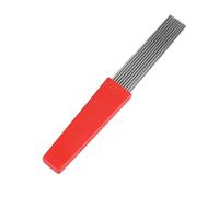 KIMISS Raschietto per Spazzole Guiro - Raschietto Multiuso per Strumenti a Percussione Manuale in Acciaio Inossidabile per un Suono Migliorato Nelle Performance Musicali