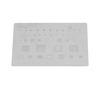 KIMISS Recupero dello Stencil per la Riparazione del Telefono Cellulare - Modello Netto di Ricomuazione della CPU in Acciaio Inossidabile Compatibile con S10, S10+, Serie Note10