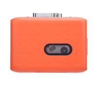 KIMISS Registratore Portatile USB C Cassette Player - Converte la Cassetta in MP3 con Telefono, Jack per Cuffie e Caratteristiche Rapide in Avanti/riavvolgimento - Design Arancione Leggero