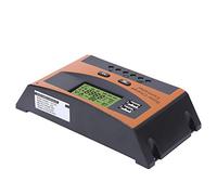 KIMISS Regolatore di Carica Solare PWM Ad Alte Prestazioni Identificazione Automatica Regolatore Pannello Solare 12/24 V 20 A per Batteria al Litio, AGM, SLD, Gel, Patio