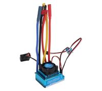 KIMISS Regolatore di velocità Impermeabile ESC Senza Spazzole 120A per Auto e Barche RC 1/10 1/12 - Configurazione Semplice, Prestazioni Potenti