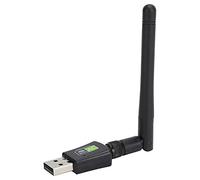KIMISS Ricevitore Adattatore WiFi USB Dual Band da 600 Mbps Scheda Wireless Veloce da 2,4 Ghz/5 Ghz per Desktop e Laptop