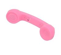 KIMISS Ricevitore di Telefonia Mobile Wireless Ricaricabile - Ricevitore per Cellulare Wireless Ricaricabile con Altoparlante HD e Telefono, Telefono Cordless Elegante per Chiamate Nostalgiche (Pink)