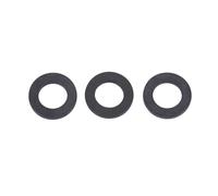 KIMISS Riduccia in Gomma 12 Pezzi Set per Rubinetto Doccia, Tubo d'acqua e Sostituzione della Tenuta (1/6 15,5-17,5 cm Circonferenza della testa)