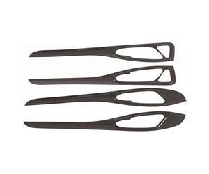 KIMISS Rivestimento del Pannello Interno della Portiera da 4 Pezzi Adatto per Stelvio 949 - Set di Coperture Decorative in Stile Fibra di Carbonio