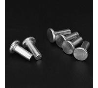 KIMISS Rivetti Pieni a Testa Svasata, M4, Lunghezza 12mm, 100 Pezzi (M4*16)