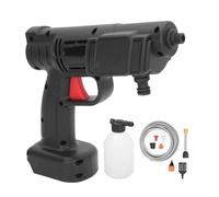 KIMISS Rondella di Potenza a Corda 450 Psi Rondella a Pressione Alimentato a Batteria con Bottiglia Spray per Tubi e Schiuma, Auto più Detergente a Pressione Portatile, Giardino e Uso Domestico