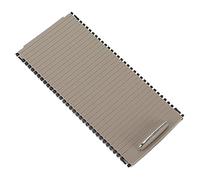 KIMISS Rullo della Console Centrale, Sostituzione della Copertura Cieca del Portabicchieri del Rullo Scorrevole della Console Centrale per W204 W212 (Beige)