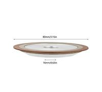 KIMISS Ruota 80 Mm a Tazza di Macinazione - Disc Smerigliatrice Rotonda Premium in Metallo, Pietra e Cemento - Acciaio Duro Ideale, Tungsteno e Lucidatura in Lega