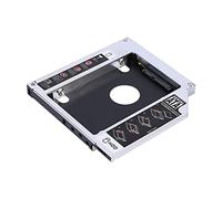 KIMISS Sata in Alluminio da 12,7 Mm, Vano per unità Disco Rigido Caddy iMac Caddy per Custodia HDD Ssd Interno Ssd Sata Adattatore Dvd Ottico per Laptop