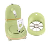 KIMISS Sbuccia Mele a Manovella, Design in Acciaio Inossidabile Durevole | Facile da usare, ottimo per piccole cucine, peeling sicuro ed efficiente