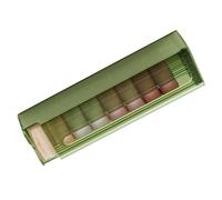 KIMISS Scaffale Portaoggetti per Calzini Slip da Parete Organizzatore Multiuso per Biancheria Intima Scatola Portaoggetti Autoadesiva per Cassetti Bagno (verde chiaro)