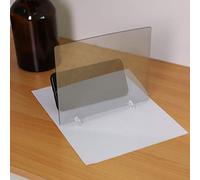 KIMISS Scheda di Stencil a LED - Traccia Tavola da Disegno con Riflesso dello Specchio per Dispositivi Intelligenti - Strumento di Schizzo della luminosità Regolabile
