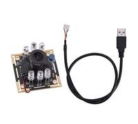 KIMISS Scheda Modulo Fotocamera USB con Chip OV9732 Riconoscimento Facciale a Infrarossi con Taglio IR 1280x720 30 Fps Campo Visivo 72° per Sistemi WinXP