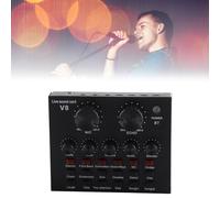 KIMISS Scheda per Trasmissione Dal con 112 Suoni elettrici: Doppia compatibilità con Telefoni Cellulari e Computer, 7 Metodi di Connessione, Effetti o e Batteria Ricaricabile Incorporata