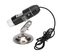 KIMISS Scope Digitale 0x -200x Fotocamera in Ingradamento Portatile USB con 8 Luci a LED per Windows XP, Vista/7/8/10 - Ideale per la Diagnosi della Pelle e Analisi Dettagliata