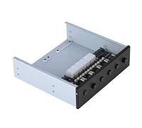 KIMISS Selettore Disco Rigido, Interruttore di Controllo Alimentazione HDD con Commutatore unità per Computer PC Desktop - per Alimentazione Estesa, Commutazione di più