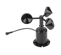 KIMISS Sensore di velocità del Sensore di velocità del Policarbonato 0 70M S Uscita del Segnale Ambientale Tipo di Impulso Tre Tazze Sensore di velocità del Anemometro