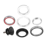 KIMISS Serie Sterzo LeBycle 41.8?52mm M4/5 per Mountain Bike e Bici da Strada, Compatibile con Tubo Dritto e Conico, Lega di Alluminio Leggera, Design a Doppio Cuscinetto