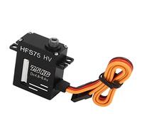 KIMISS Servo RC da 7,5 Kg per Auto RC 4M 1/18 - Servo per Auto con Telecomando Senza Nucleo Completamente in Metallo, Torsione Elevata, Staffa in Alluminio, compatibilità 4,8-8,4 V