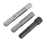 KIMISS Set Adattatori a Esagonale - Convertitore per Trapano con Presa Esagonale da 3 Pezzi 1/4" per Trapani a Percussione e Cacciaviti - Acciaio Cromato Resistente