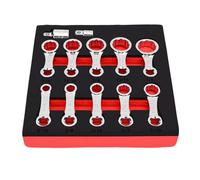 KIMISS Set Adattatori di Coppia per Attacco da 3/8 Pollici - Prolunga per Chiave Dinamometrica in Acciaio Cromato da 12 Pezzi per Riparazioni Automobilistiche