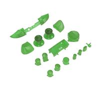 KIMISS Set Completo di Sostituzione, Pulsante Modulo Modulo Sistemi di Videogiochi 360 Accessori Accessori Compatibile con Serie X S Controller LB RB LT RT Kit di Riparazione per (Verde trasparente)