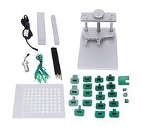KIMISS Set di Adattatori per Telaio Bdm, Set Cornice LED Bdm, LED Bdm Frame Probe Penne Adattatori Set Car Diagnostic Test Tool Spina Europea 100-240 V per Fgtech Bdm100 ECU Programmer Tool