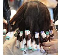 KIMISS Set di Bastoncini per Permanente 20 Pezzi - Rulli per Capelli a Onda Fredda di 5 Dimensioni per Ricci Senza Sforzo, Bastoncini per Permanente Non Riscaldati per Strumenti di Styling per (GREY)