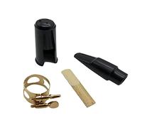KIMISS Set di Coperture Protettive per Sassofono Contralto Piatto in Mi con Chiusura per Legatura, Bocchino e Ancia - Accessorio Essenziale per i Musicisti