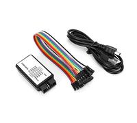 KIMISS Set di Dispositivi Analizzatore Logico USB: Strumento Tascabile Digitale Compatto a 8 con Memoria a 24 MHz
