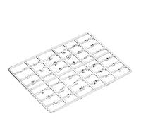KIMISS Set di Lettere e Numeri per Bambole in Miniatura Fai -da -te 1/12 Decorazione della Porta d'ingresso e Accessorio per l'apprendimento (SILVER)